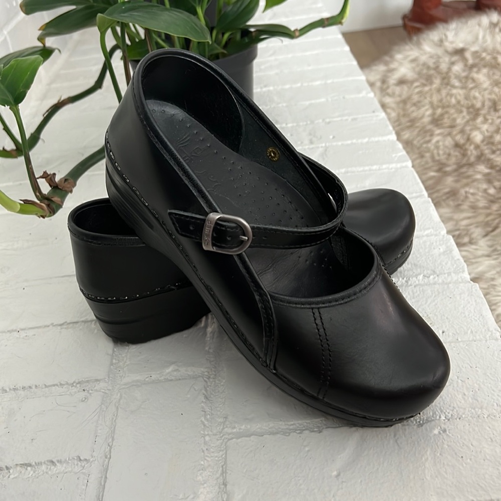 Dansko Clogs - Black MaryJane's